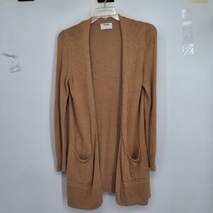 Old Navy Medium Women's Camel Cardigan Sweater